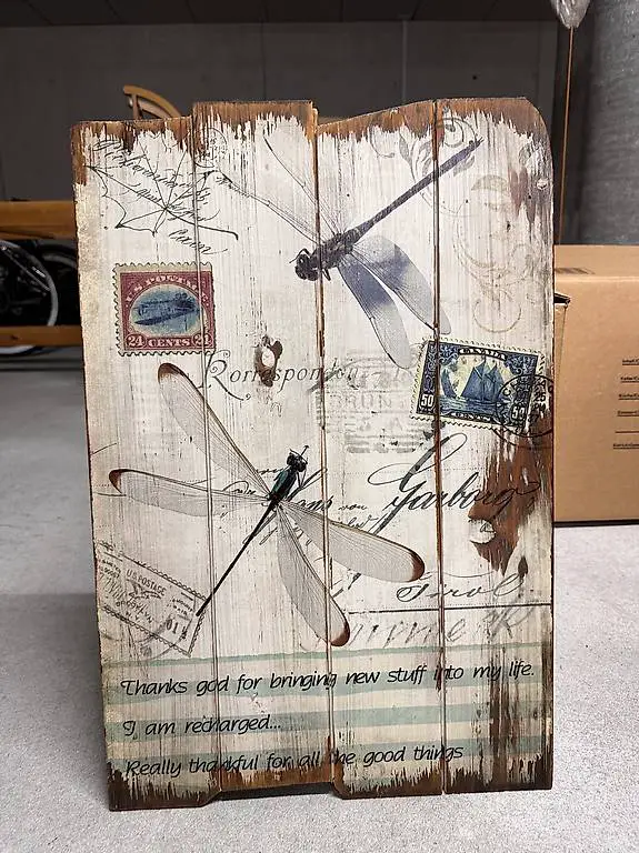 Holz Bilder Shaby Chic Vintage Style