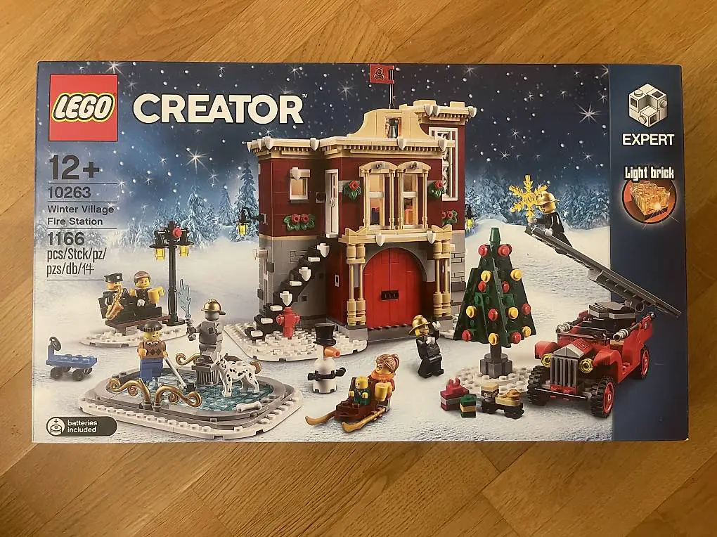 LEGO Creator Expert 10263 Winterliche Feuerwehrstation Neu