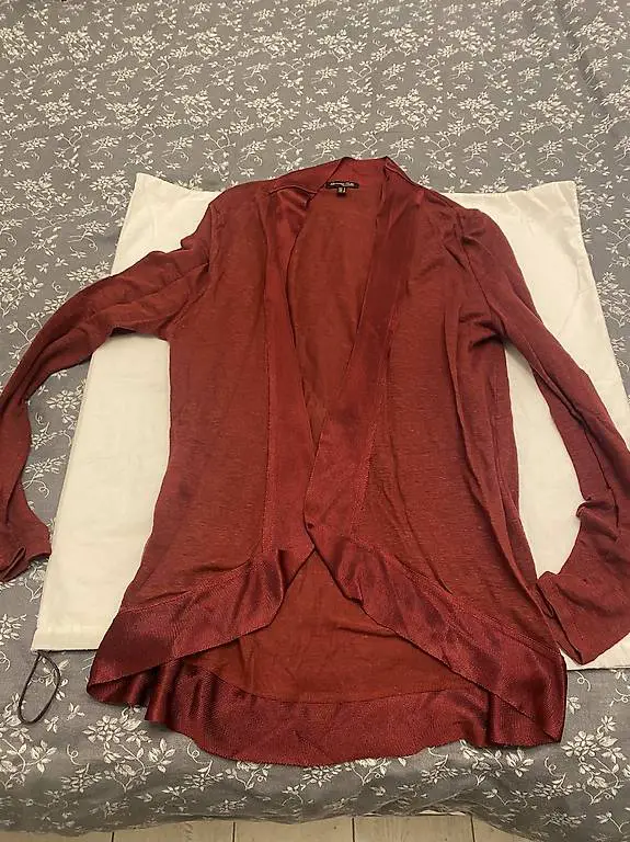 Massimo Dutti golfino bordeaux