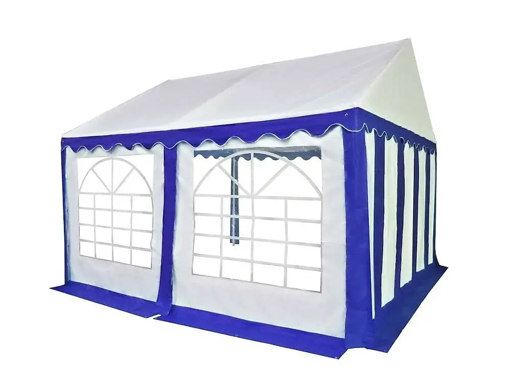PROFI Festzelt / Partyzelt PRO PVC 3x4 Meter HEBU-Tent blau