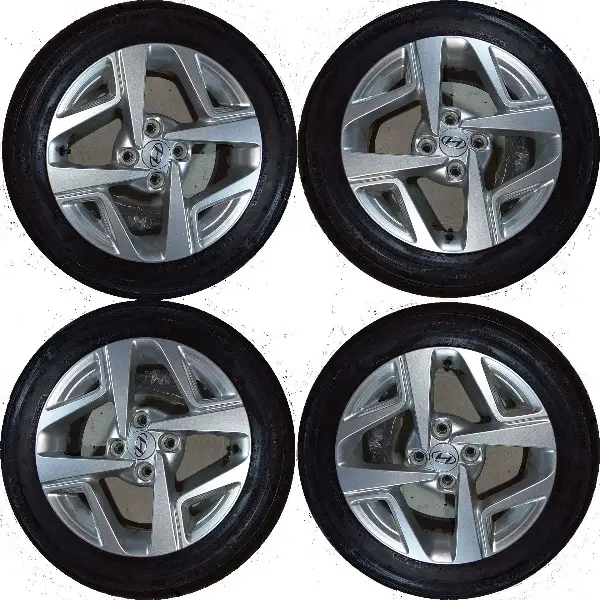 Kompletträder Sommer Alu 185/55 R15 neuwertig