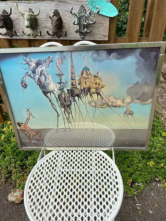 Kunstdruck von Salvador Dali nach einem Bild gemalt 1946