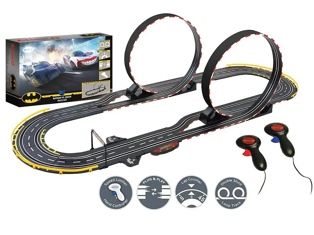 Lima43 Batman Vs Joker Set - 1:43 - Scalextric Autorennbahn