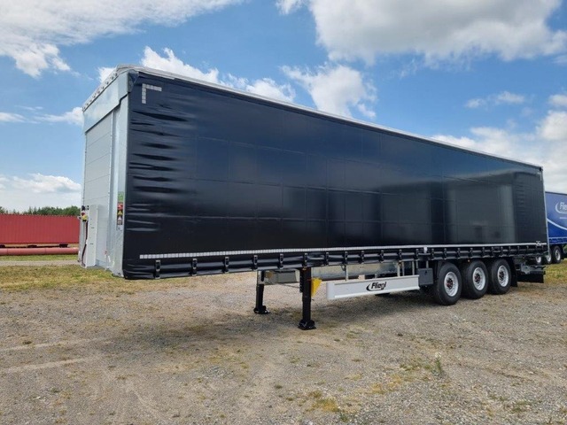 FLIEGL, Fliegl Gardinensattel SDS 390 RoadRunner, Schiebeplane