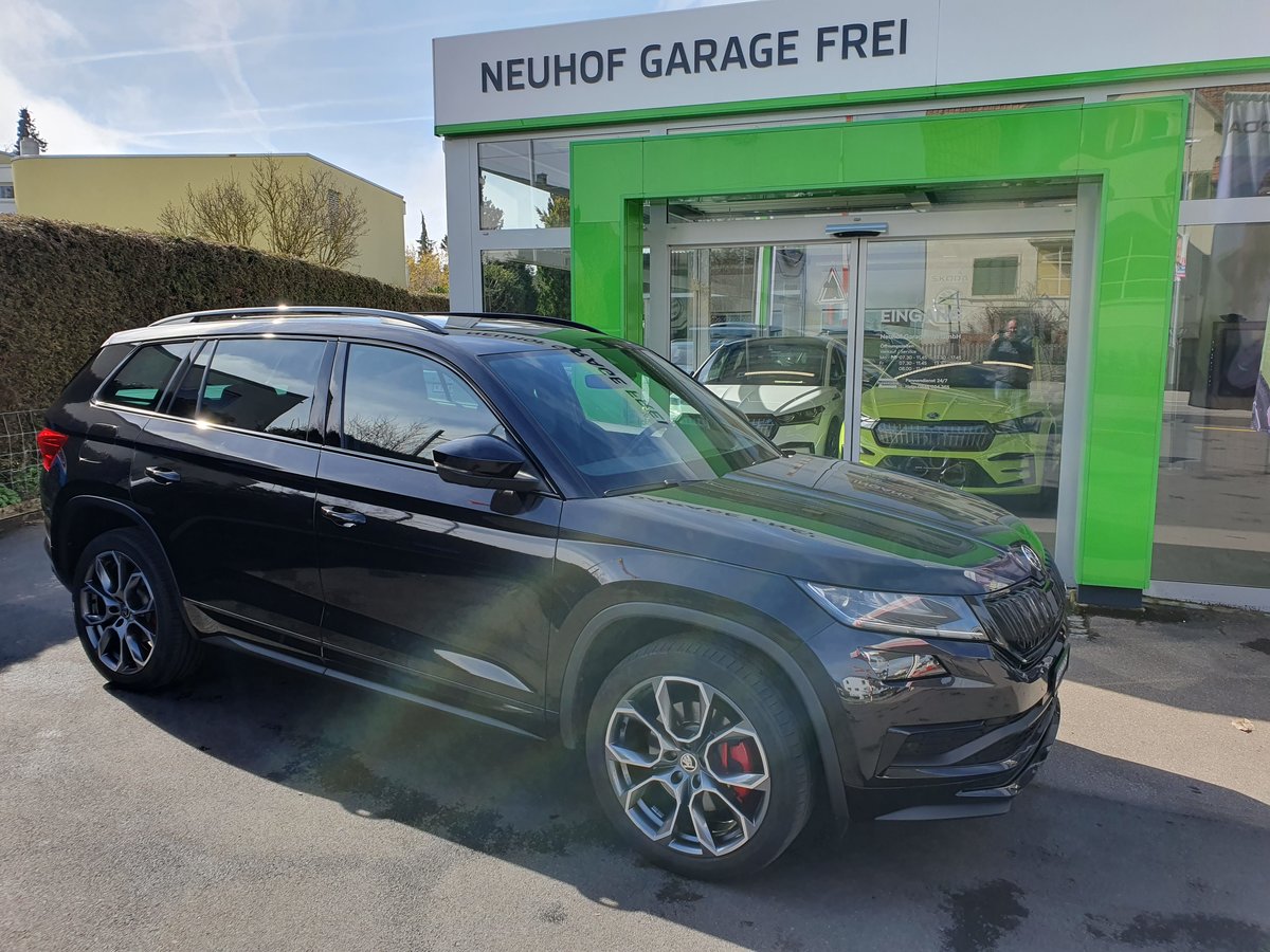 skoda kodiaq 2.0 bi-tdi scr rs 4x4 dsg