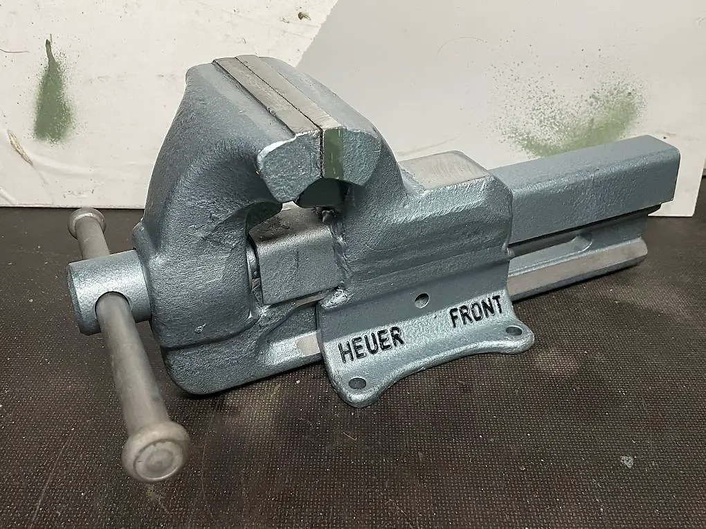 Schraubstock Hauer Front 125