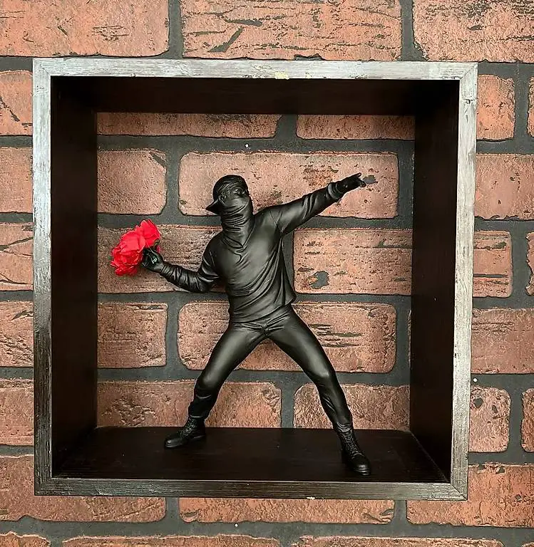 Skulptur Sammlung Dekoration Banksy