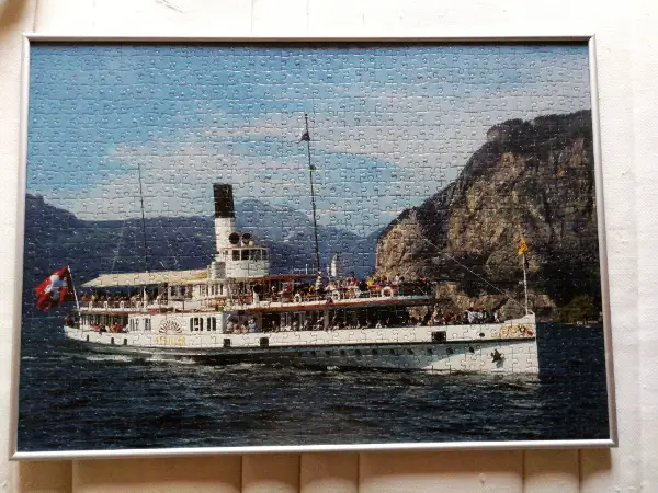 Puzzle Bild "Dampfschiff Schiller"
