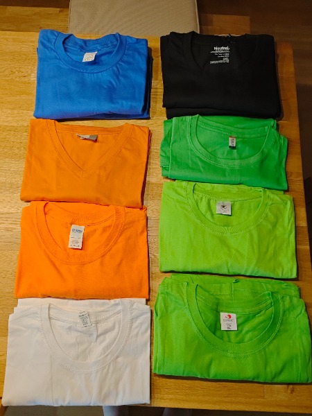 Neue TSHIRTS in grossen Grössen