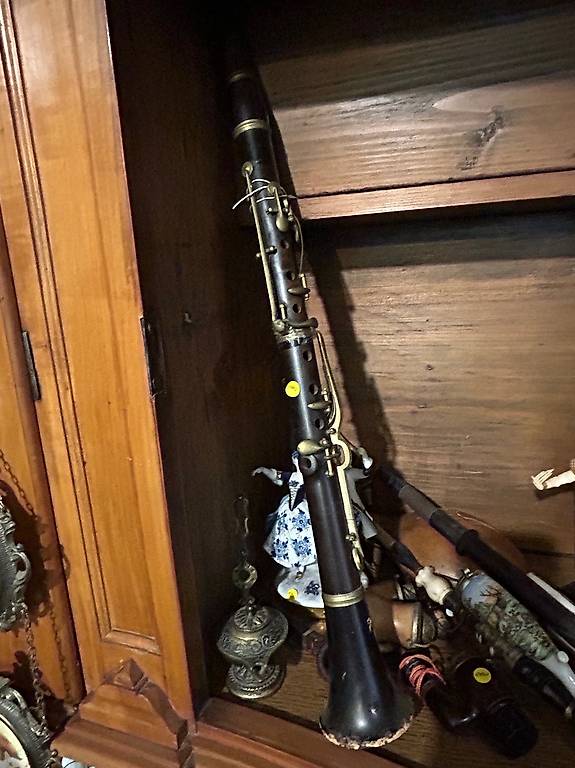 Musikinstrument, Klarinette, Zustand wie Foto