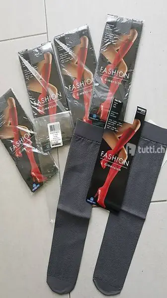 5 Paar NeuKniestrümpfe Socken Mi-bas neufsOne size