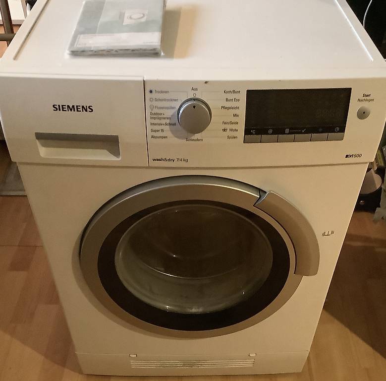 Waschtrockner Siemens IQ500 funktioniert nur teilweise