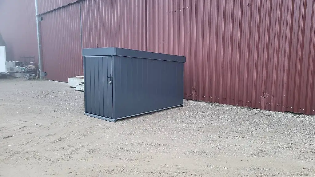 Motorrad Garage abschliessbar