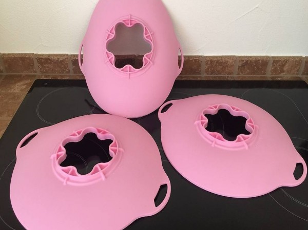 Coperchi in silicone: 3 pezzi - nuovi