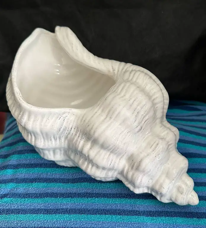 Blumen Pflanzen Schale in Muschel-Form