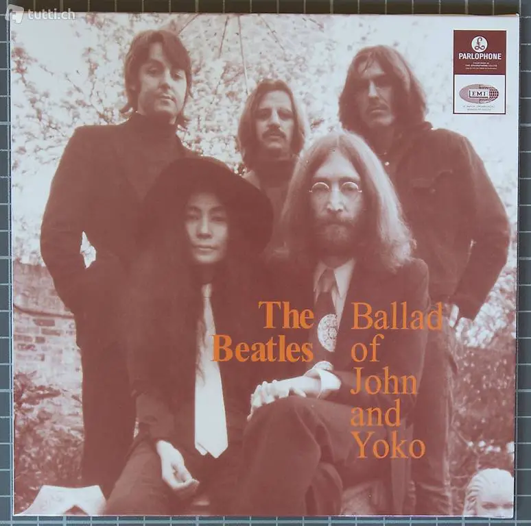 7" BEATLES the ballad of john and yoko