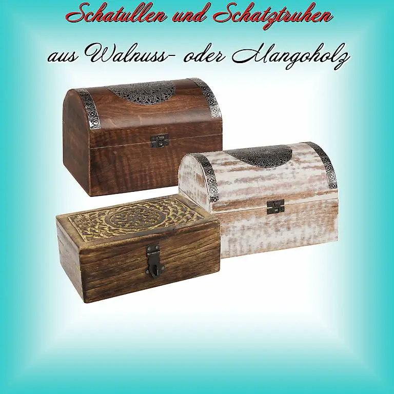 Schatullen / Schatztruhen / Kassetten