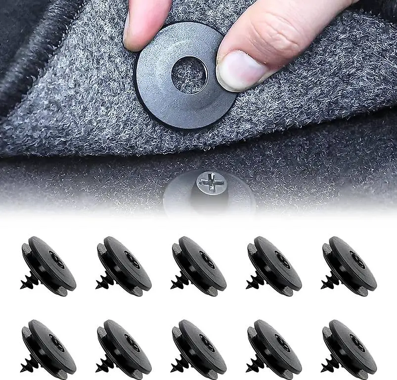 Autoteppich Fussmatten Halter, Automatten Halter,10 Stück Univ