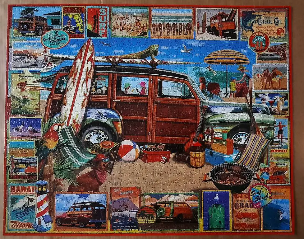 "Surfin Woody" 1000 Teile Puzzle