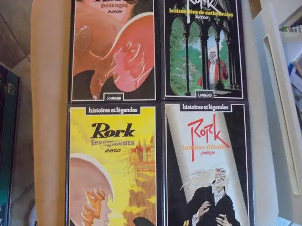 RORK (Andreas ) éditions du Lombard 2,3,4. Edition originale