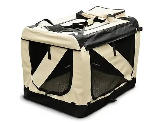 Hundebox faltbar XL beige