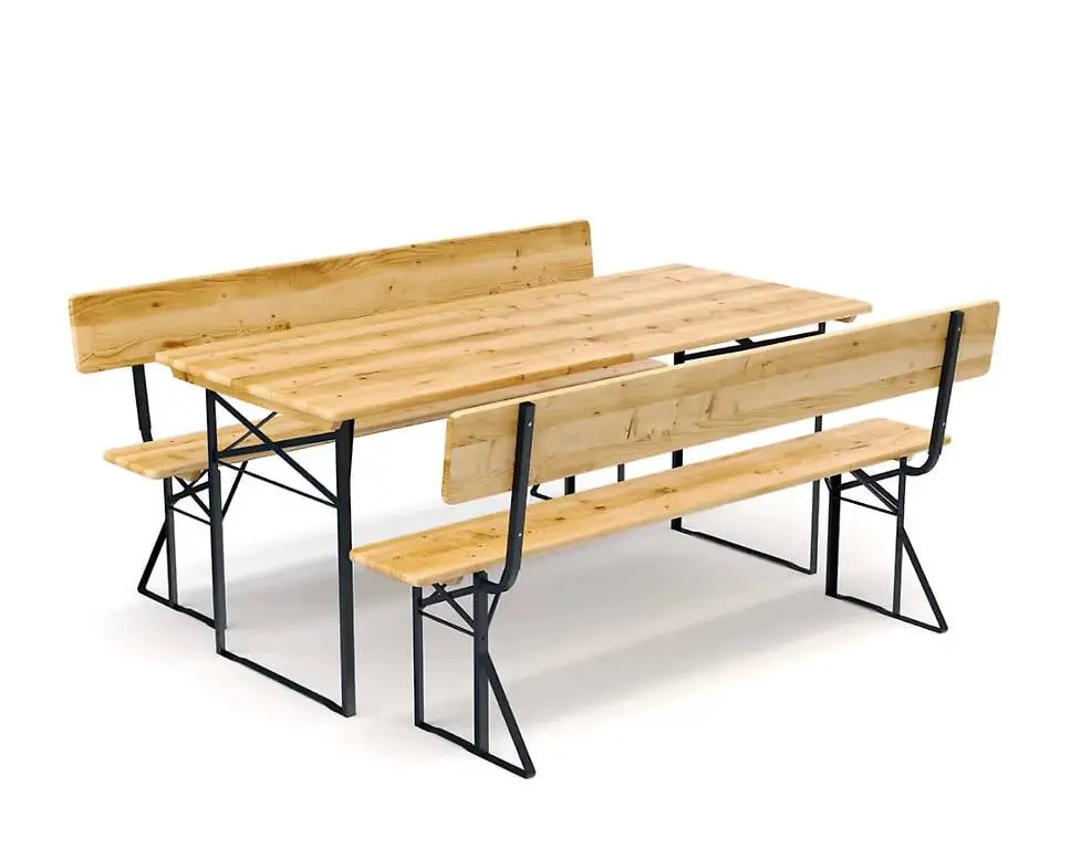 Festbank Bierzeltgarnitur 177 x 69/25 cm