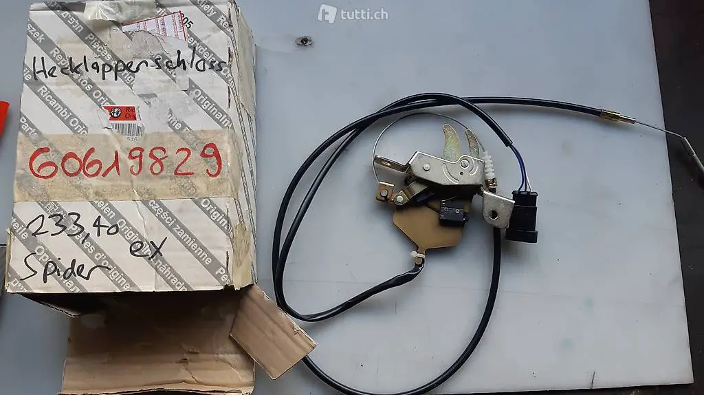  60619829 Heckklappenschalter Alfa Romeo Spider