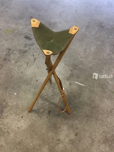 Sedia 3 piedi richiudibile