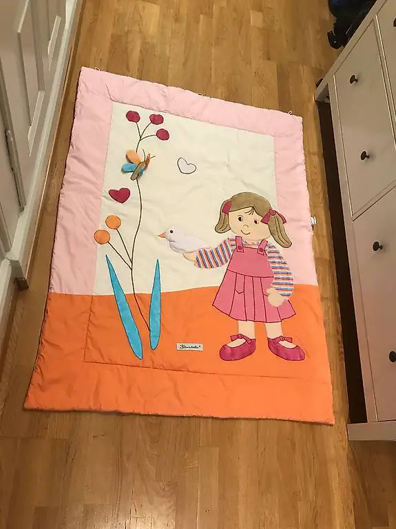 Spieldecke/Krabbeldecke Sterntaler 130x98cm