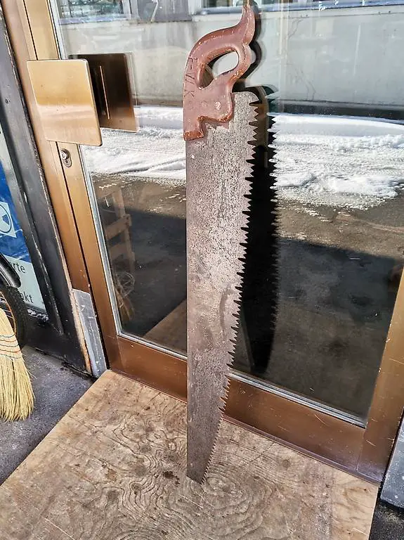 Alter Fuchsschwanz, Alte Handsäge, Alte Säge, Alte Holzsäge