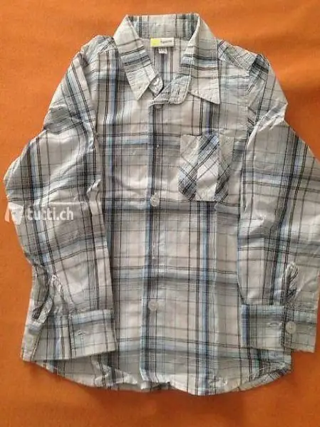 Chemise longues manches 92-98 cm