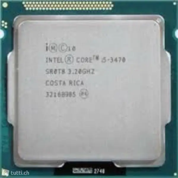 Intel Core i5-3470 3.2 GHz Upto 3.6 GHz LGA 1155