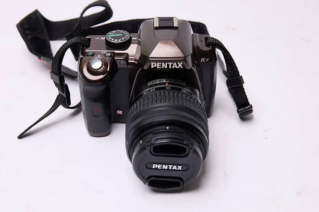 Pentax Kr Spiegelreflexkamera mit Objektiv, Top Zustand
