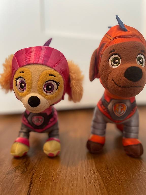 Stofftier Skye und Zuma Ritter