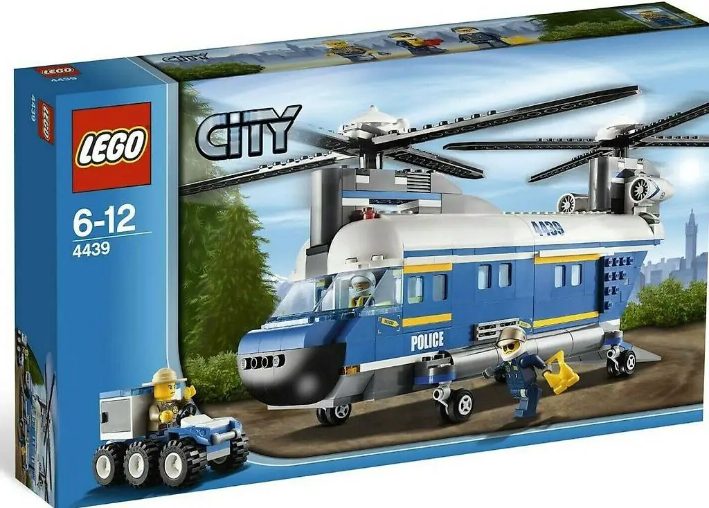 Lego City Polizei Heavy Duty Helikopter 4439