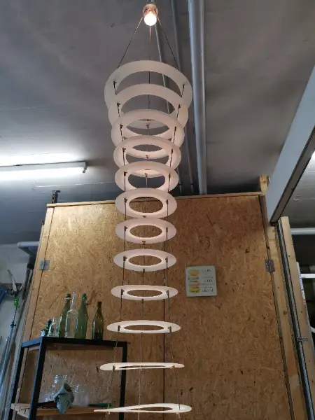 Design Lampe Kunst Hängeleuchte Unikat