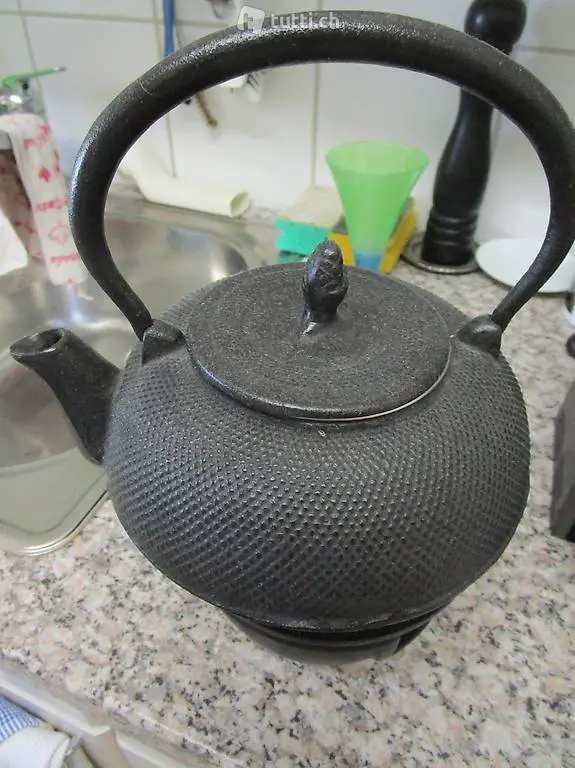 tee krug mit rechaud sockel japan