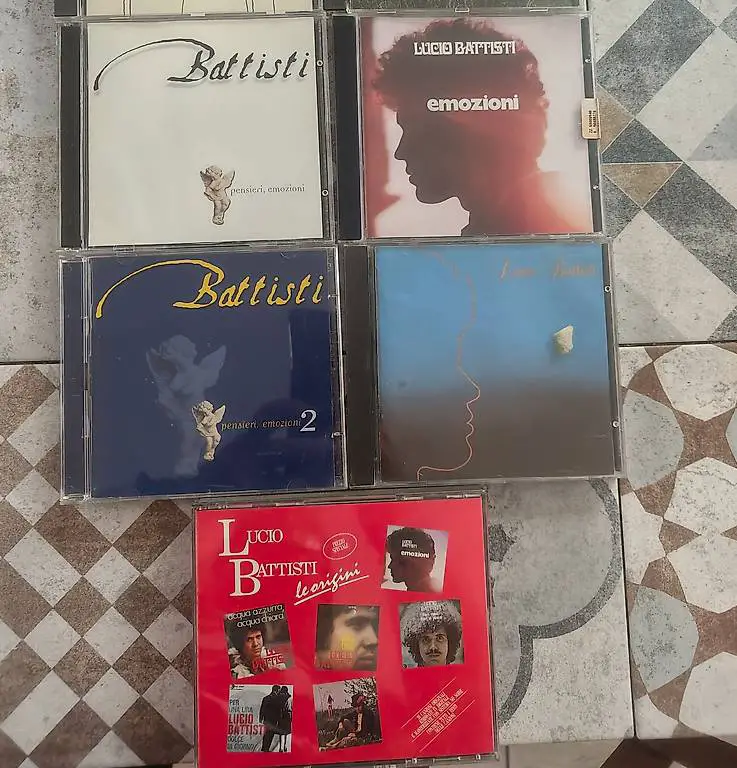 Lucio Battisti in CD e Lp