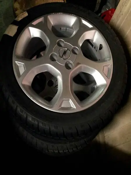  4 Opel Leichtmetallfelgen Felge Räder Reifen Pneu