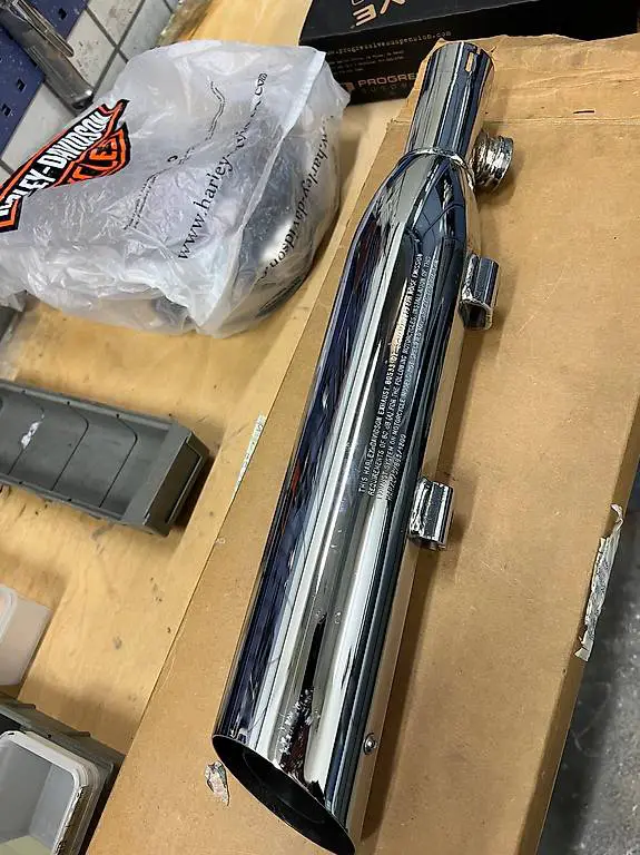 Schalldämpfer für Harley Davidson 883 ohne Beiblatt (USA)