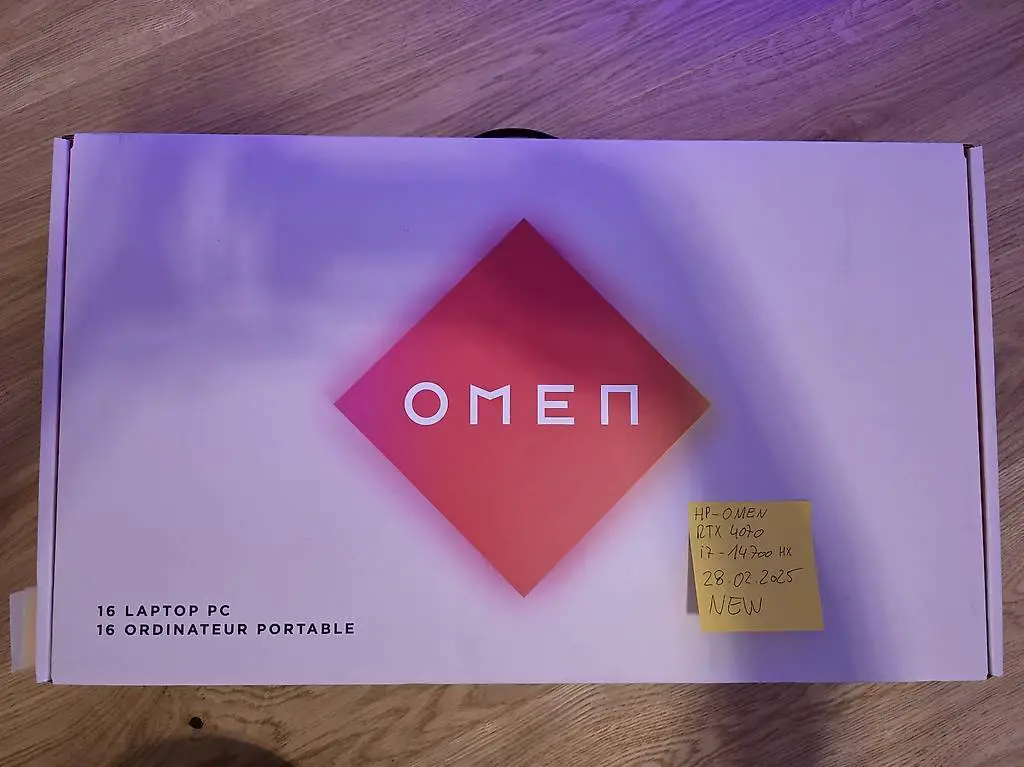 hp omen - rtx 4070 - i7-14700hx - 1tb