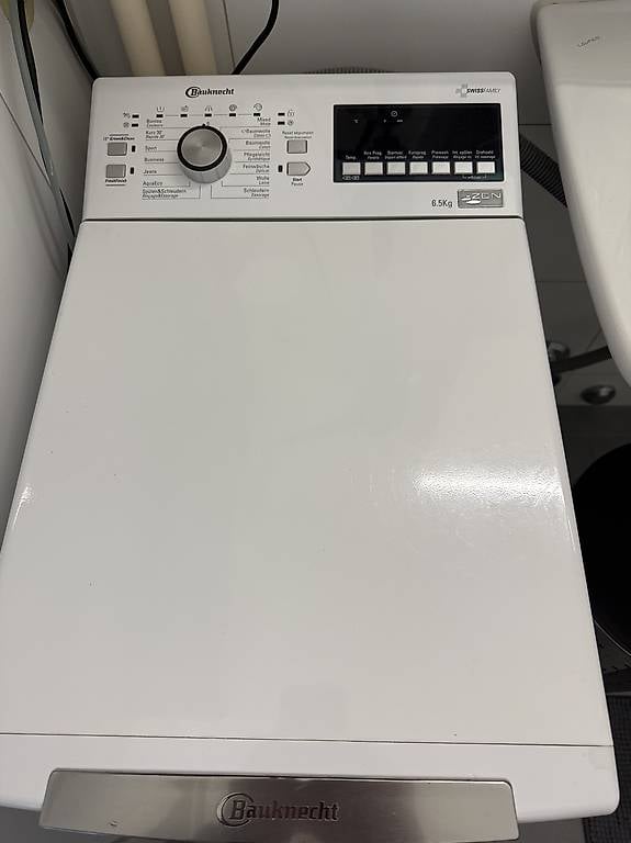 Bauknecht Toplader 6,5 Kg ZEN Technology SWISS FAMILY