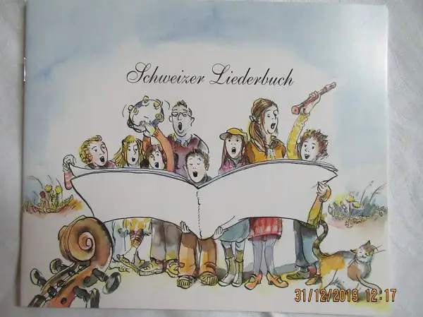  Schweizer Liederbuch, illustriert von Verena Pavoni