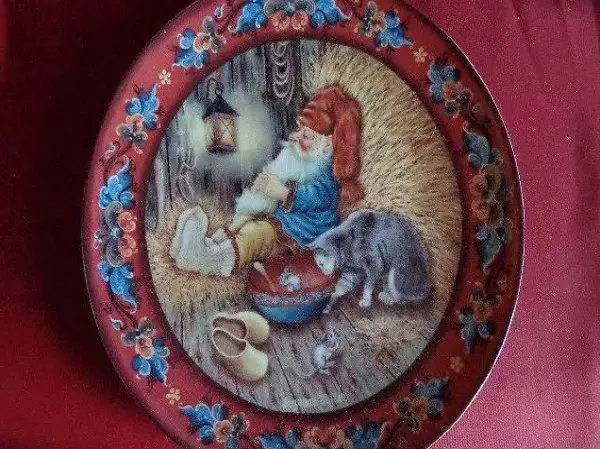 weihnachtsteller 21 cm