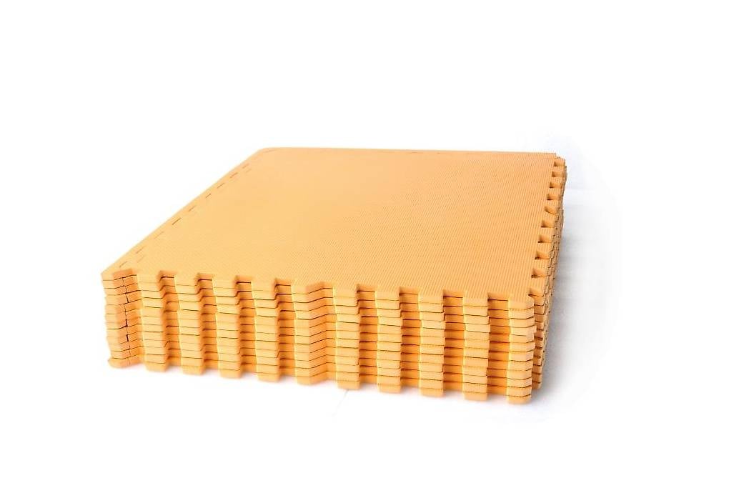 Bodenmatte 12er Set orange