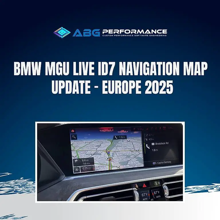 bmw & mini cooper mgu live id7 europe 2025