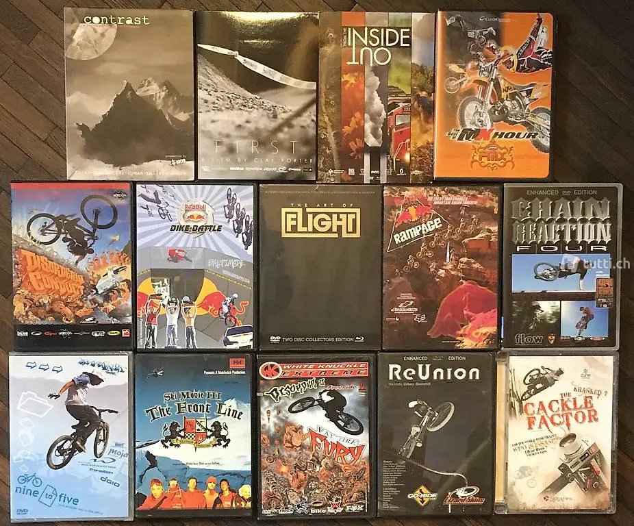 Bike, FMX und Ski: Freeride Movies - DVDs