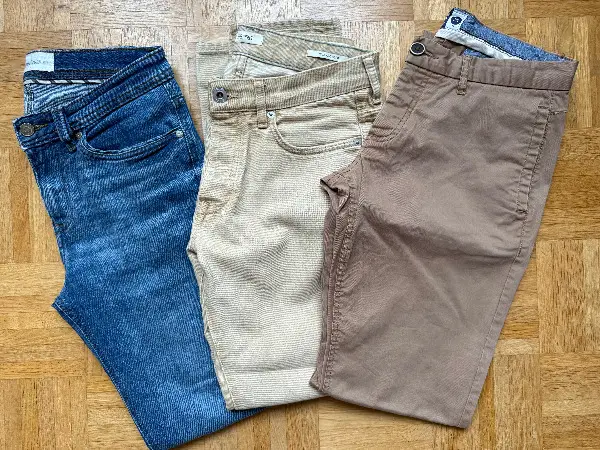 3 Paar Herren Jeans/Hose Springfield, Esprit + Exist, Gr.S+M