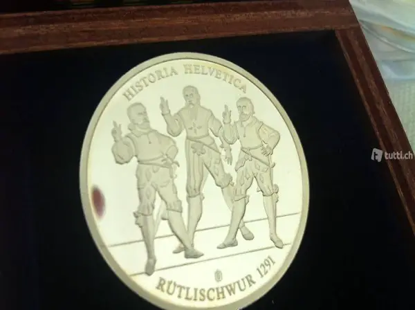 Monnaie Jungfrau et Grütli