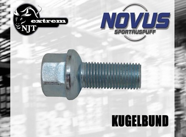  RADSCHRAUBE, KUGELBUND, M14x1.5 50MM